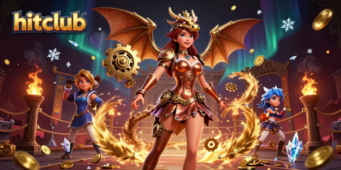 Experience the thrill of hitclub with vibrant 3D gaming elements and stunning visuals.