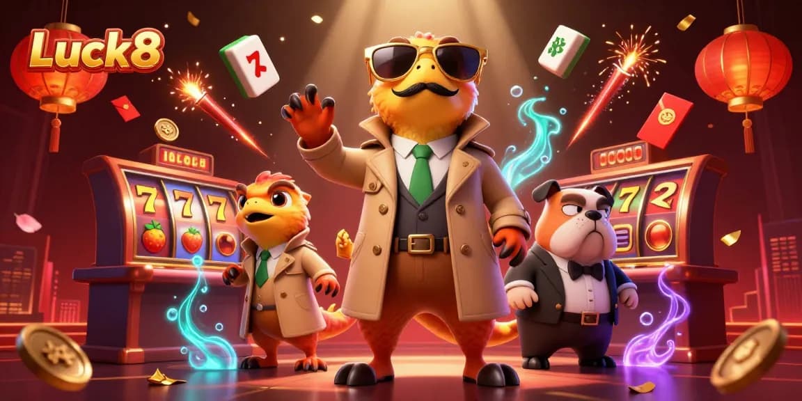 Engage in thrilling gameplay at Luck8 where raptors cleverly attempt a casino heist.
