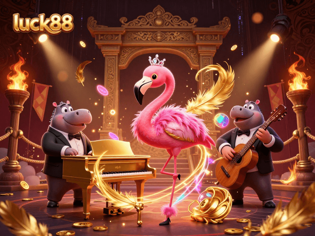 Engage with luck88 by enjoying a vibrant casino atmosphere featuring lively characters and exciting gameplay.
