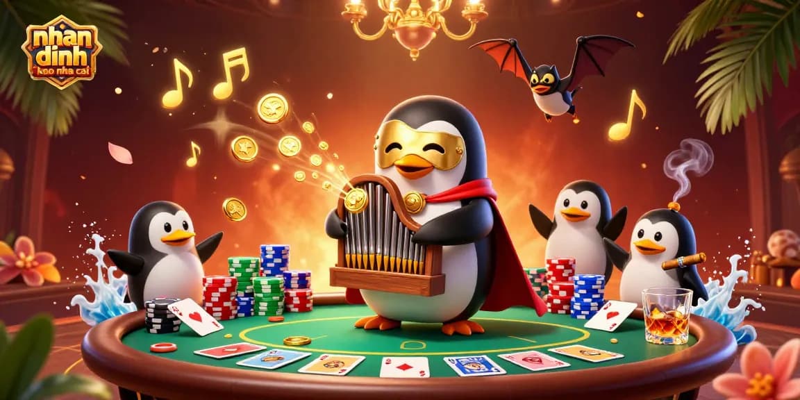 Experience seamless betting insights with nhan dinh keo nha cai, featuring a dynamic casino scene.
