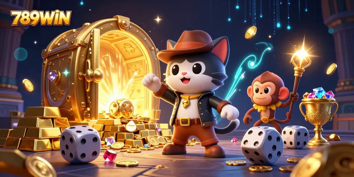 Engage with 789WIN's thrilling casino adventures while exploring golden treasures and discovering artefacts.