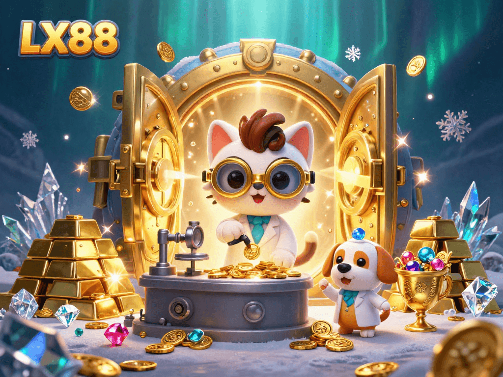Win big with LX88's vibrant casino world filled with treasures and excitement.