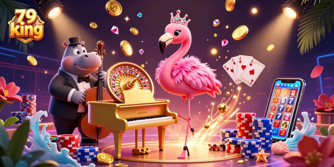 Experience the thrill of the casino with the 79 king featuring vibrant characters and dynamic gaming elements.