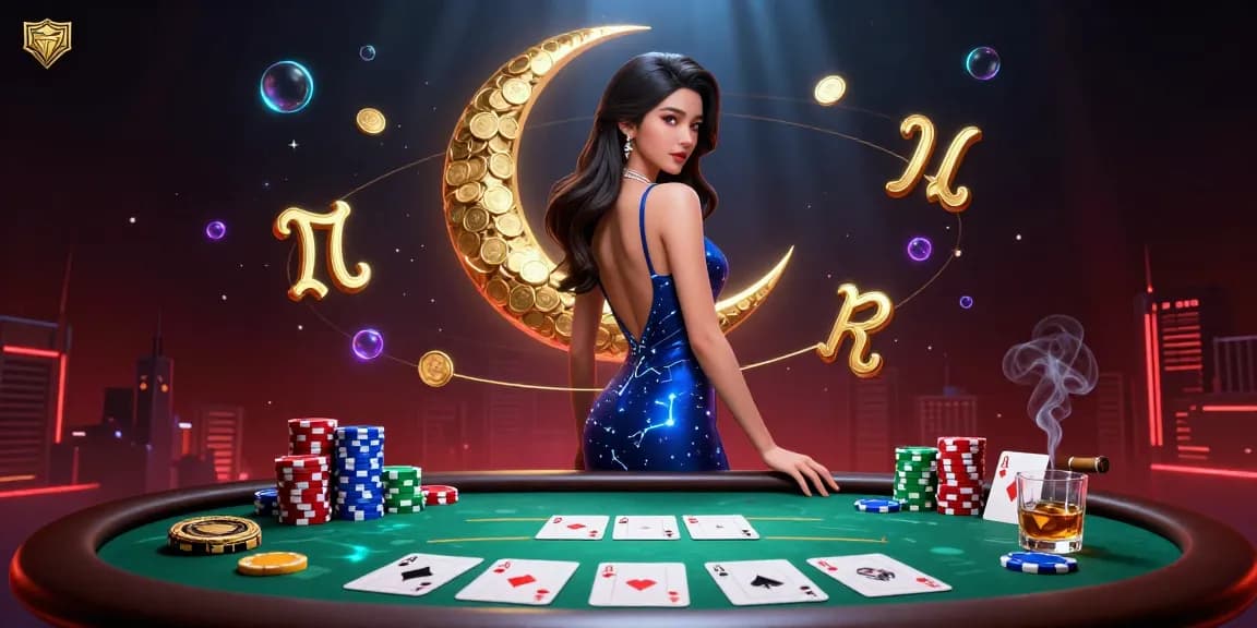 Experience thrilling gameplay with SUNWIN at a vibrant poker table filled with chips, cards, and more.