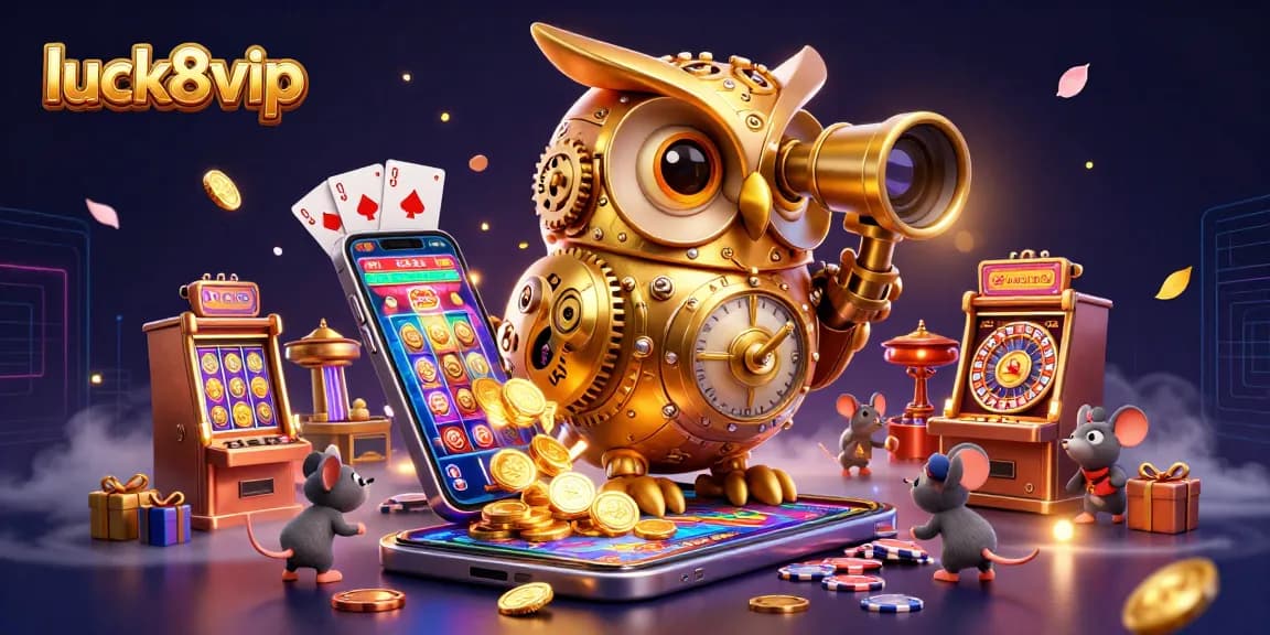 Engage in exhilarating gameplay at luck8vip with an exciting casino scene featuring vibrant elements.