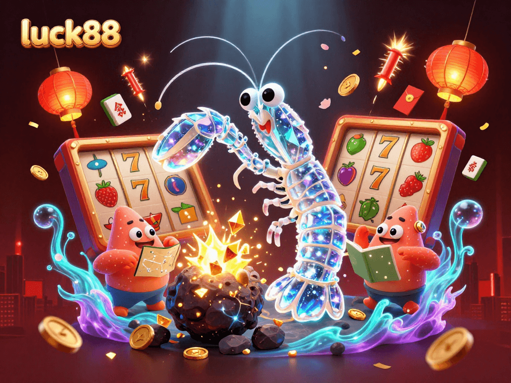 Engage in innovative gameplay with luck88 in an explosive casino adventure featuring vibrant characters and dynamic elements.
