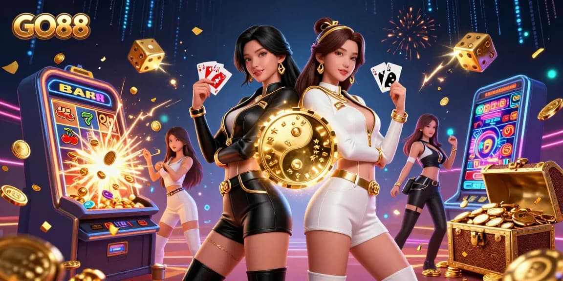 Play exciting games and win big at GO88 with captivating characters and vibrant casino elements.