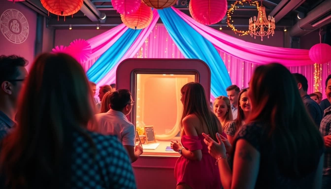 Experience a fun photo booth rental chicago capturing joyful moments at events.