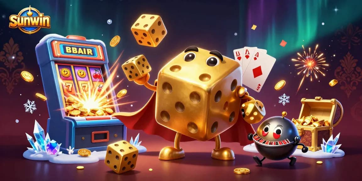 Experience exciting wins with Sunwin's vibrant online casino gameplay and dazzling game elements!