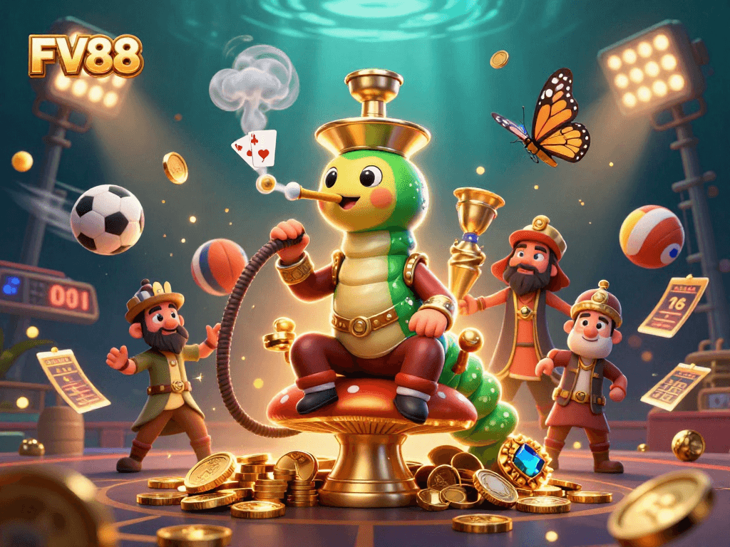 Experience the excitement at FV88, featuring vibrant casino elements and energetic gameplay.
