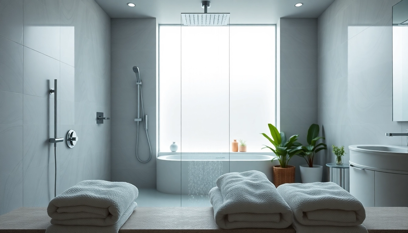 Experience luxurious elegant showers Australia with modern designs and serene atmosphere in a stylish bathroom.
