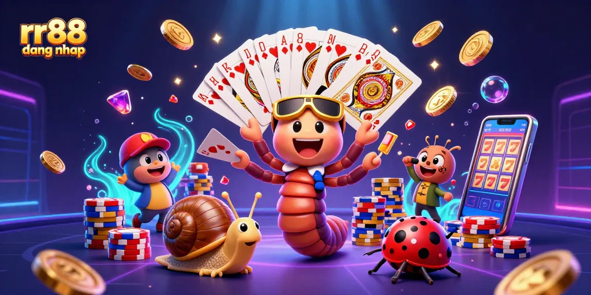 Enhance your gaming with rr88 dang nhap features in this vibrant 3D casino scene.