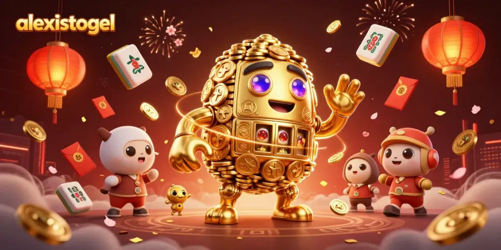 Engage with the vibrant alexistogel gaming scene featuring animated characters and dynamic elements.