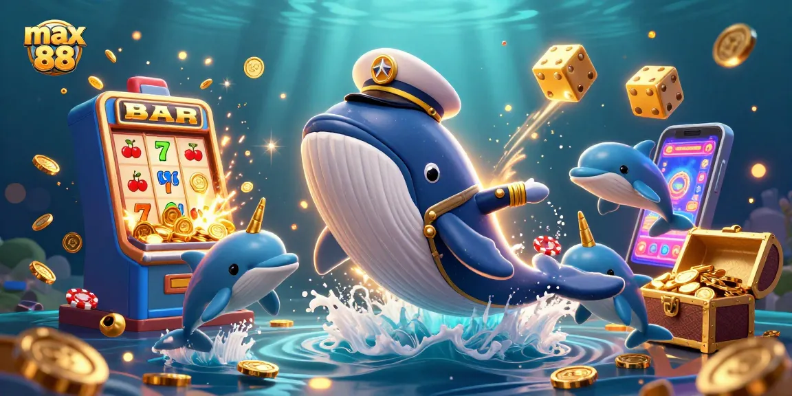 Experience thrilling moments with max 88 in a vibrant underwater casino adventure.