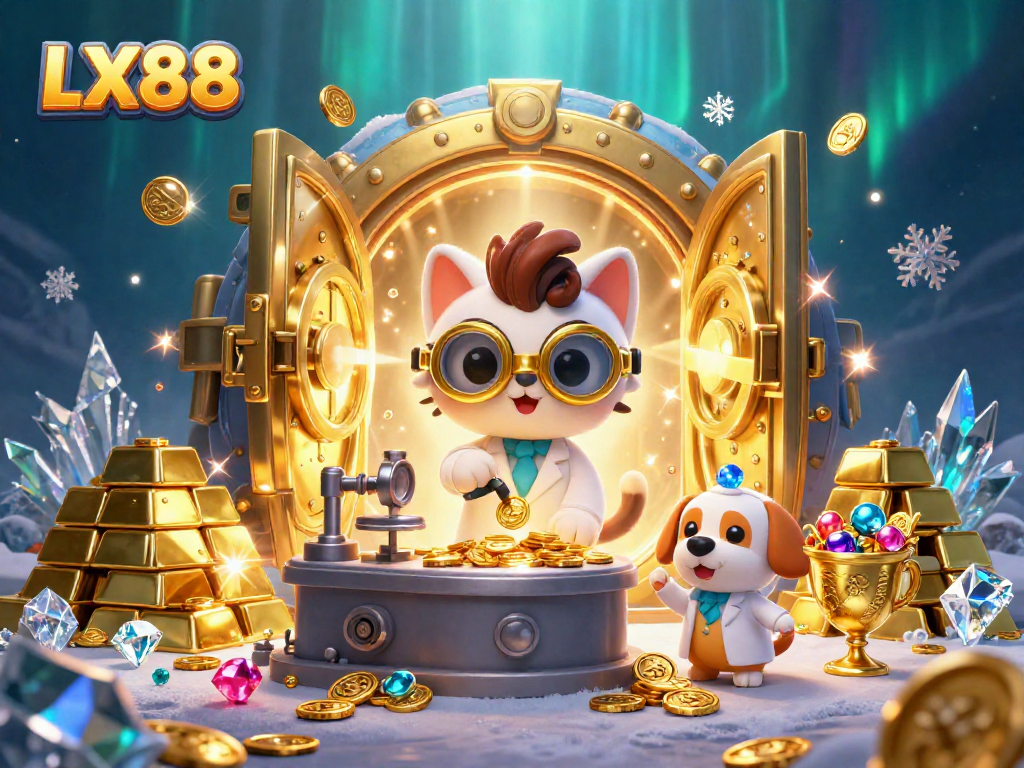 Win big with LX88's vibrant casino world filled with treasures and excitement.