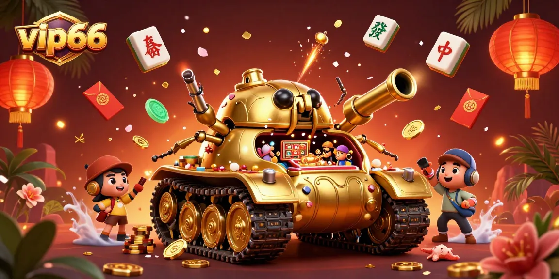 Experience vibrant gaming action with vip66 in this ultra-detailed 3D casino scene