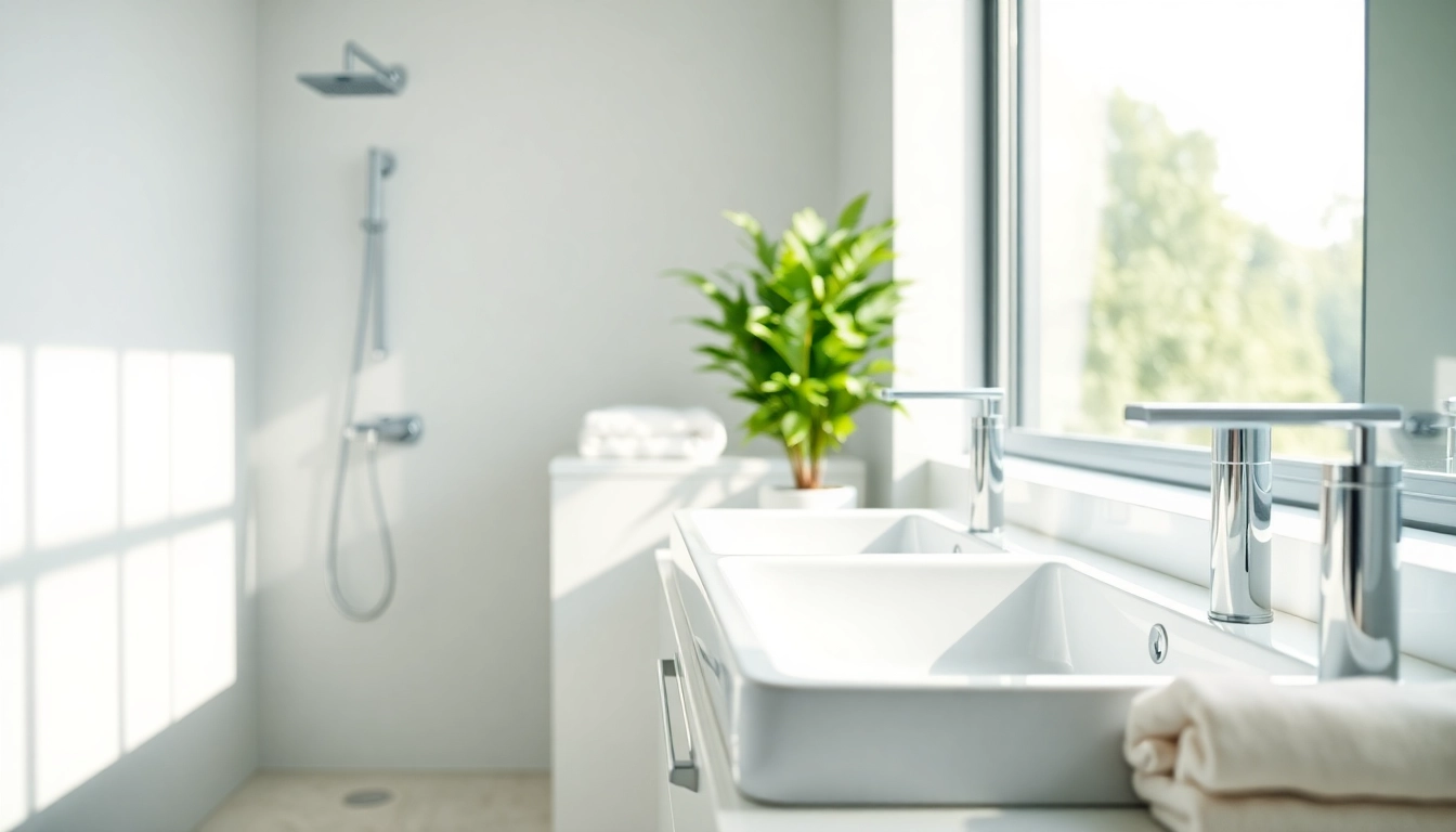 Beautiful sonni sanitär installations in a modern bathroom with elegant fixtures.