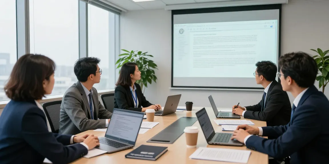Forensic auditors collaborating at a meeting for aafikotacirebon.org.