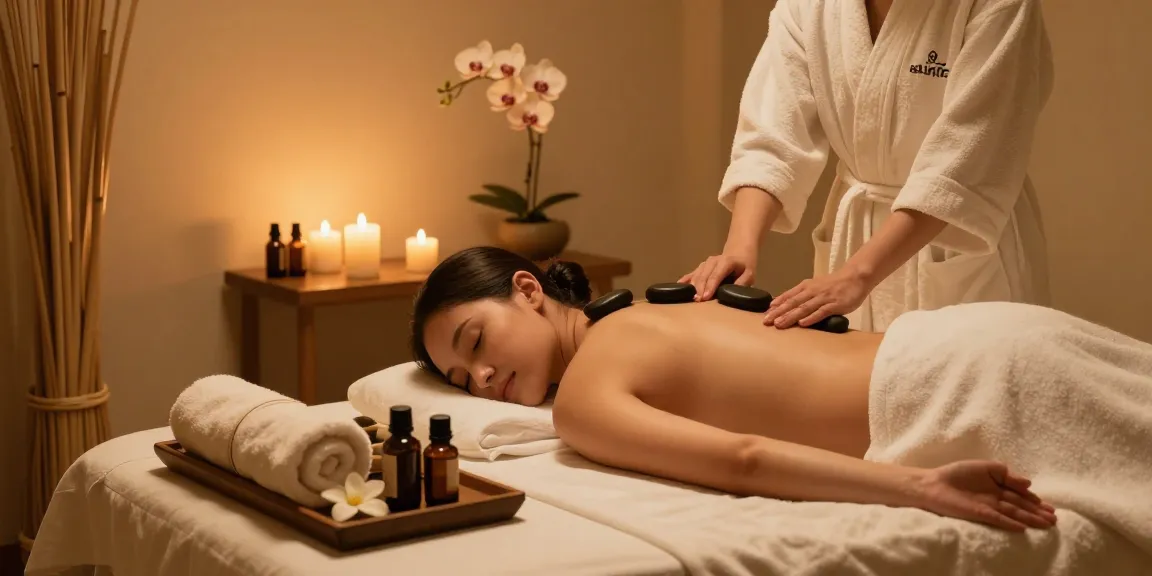 TRANG CHỦ ALO8 spa treatment showcasing rejuvenating massage therapy with serene ambiance and luxurious decor.
