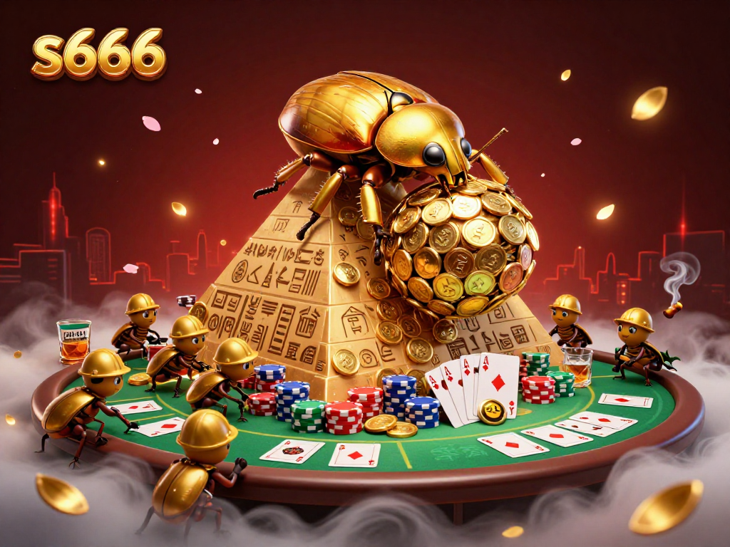 Experience the thrilling world of online gambling at s666 with vibrant casino elements and dynamic visuals.