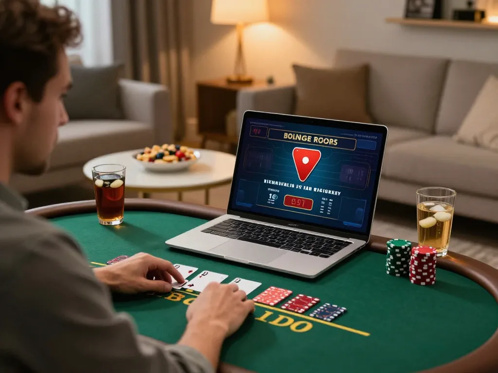 KONG88 player actively winning at a live dealer blackjack game in a stylish home setting