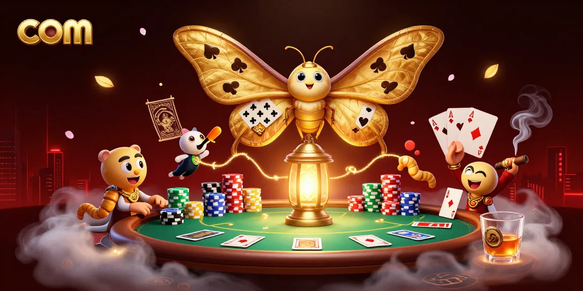 Engaging 3D illustration of the com casino scene with vibrant characters and dynamic gaming elements.