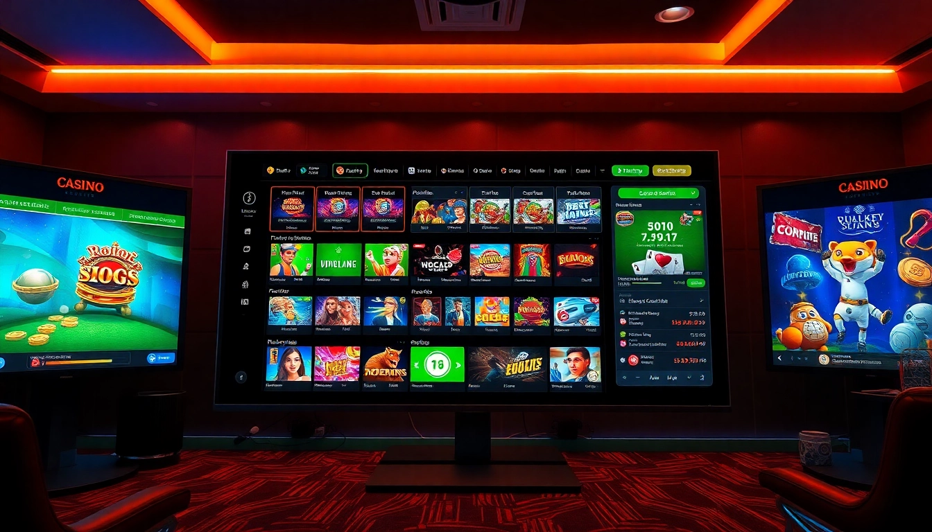 Engaging online casino experience at luck8win.live, showcasing vibrant games and user-friendly interface.