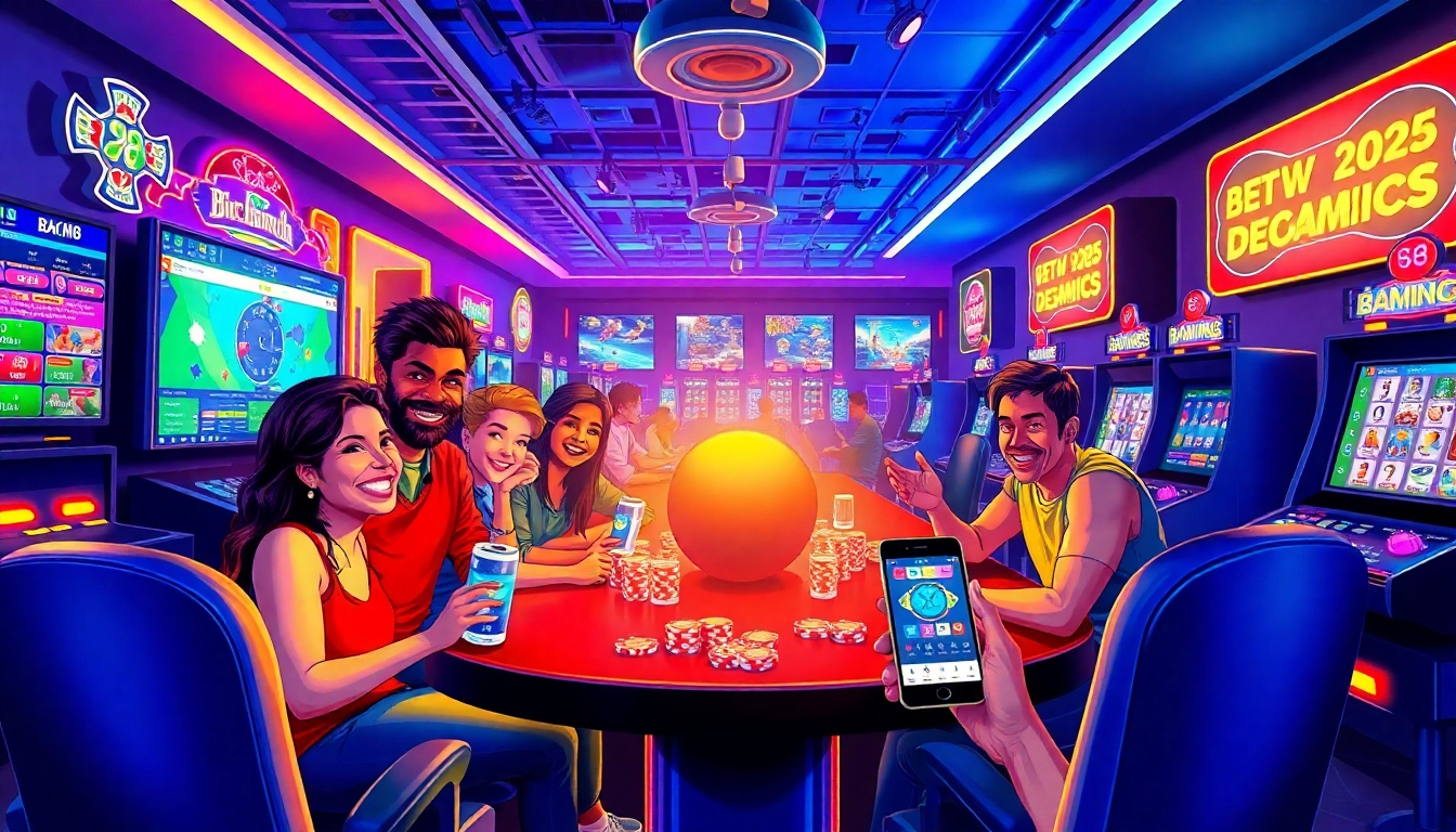 Exciting online gaming atmosphere featuring BK860S players enjoying casino games and promotions.