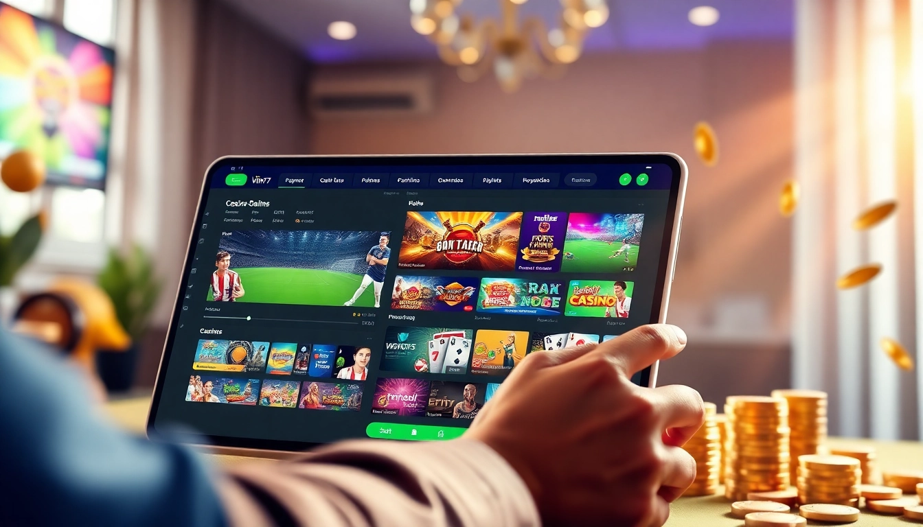 Exciting online betting experience at vin777.gb.net with vibrant games and user-friendly interface.