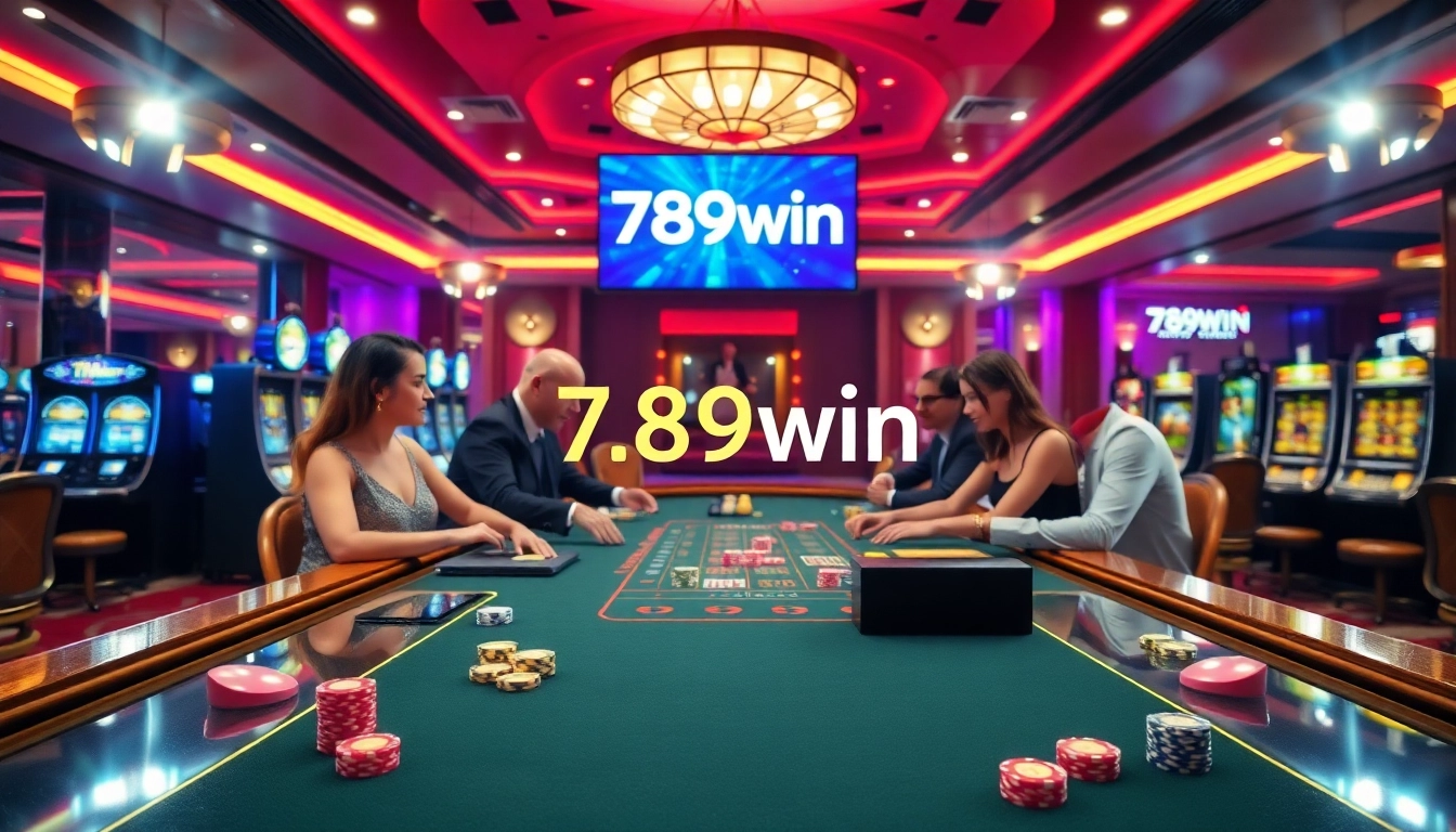 Experience the thrill of professional gambling at 789win's luxurious casino with vibrant energy.