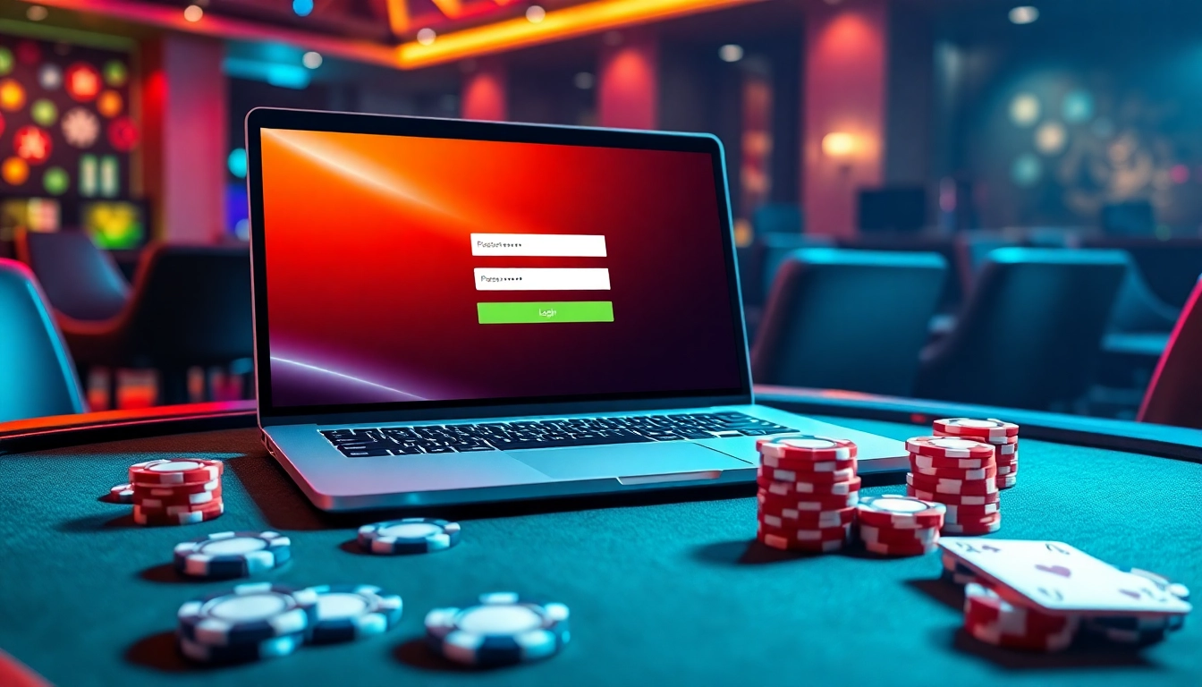 Log in to đăng nhập TR88 with an engaging online casino interface on a luxurious gaming table.