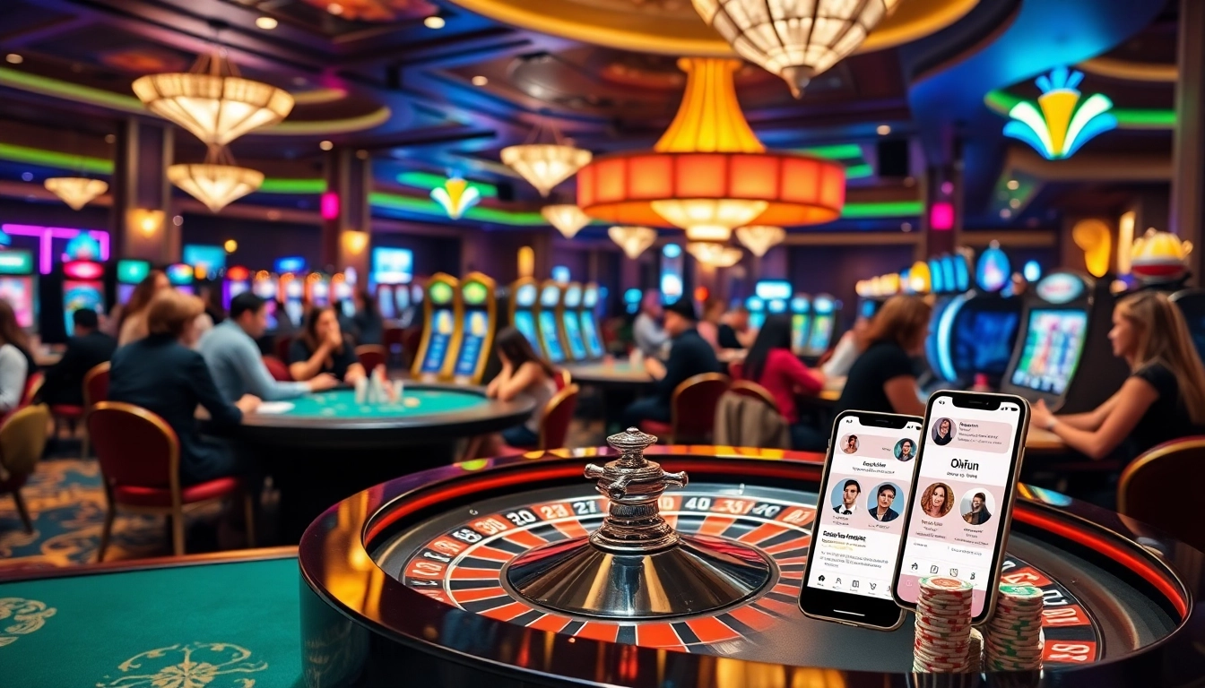 Spin the roulette wheel while using the app okfun for exciting dating experiences.