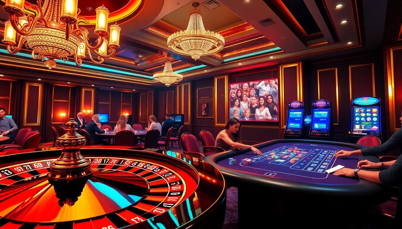 Players enjoy thrilling games at https://xx88.se.net/, showcasing luxury and excitement in the casino atmosphere.