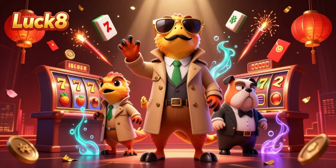 Engage in thrilling gameplay at Luck8 where raptors cleverly attempt a casino heist.