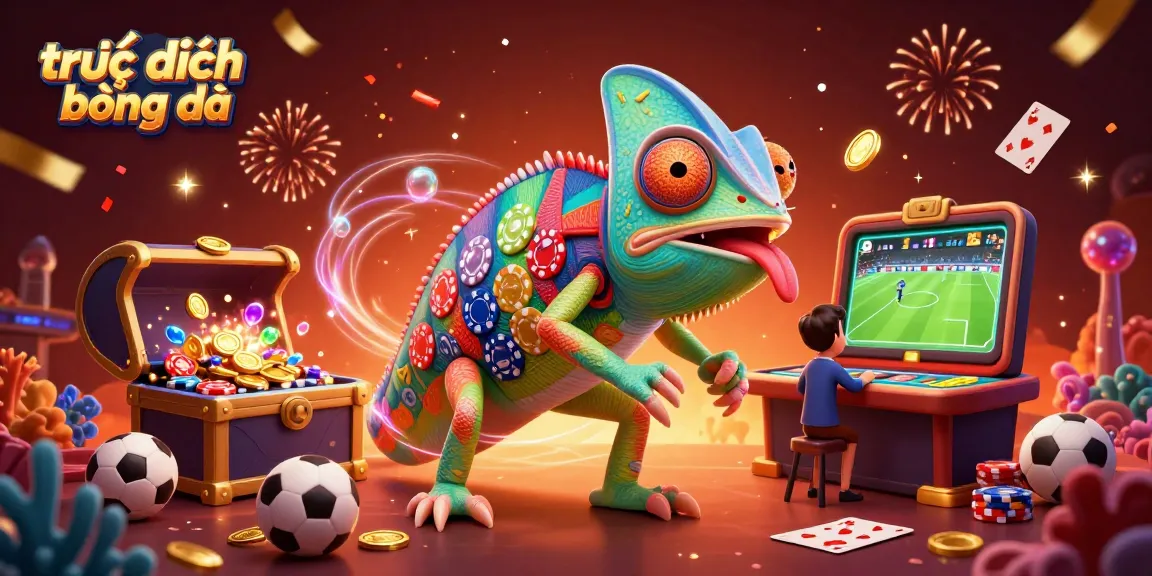 Experience trực tiếp bóng đá with exciting sports betting scenes, vibrant characters, and detailed visuals.